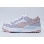 Puma Rebound Retro Sneakers Λιλά, Ροζ, Λευκά, Γαλάζια