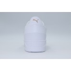 Puma Shuffle Downtown Ανδρικά Sneakers Λευκά