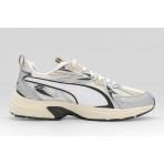 Puma Milenio Tech Sneakers Εκρού, Ασημί, Μαύρα, Λευκά