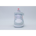 Puma Rebound V6 Lo Space Belle Sneakers Γκρι, Λευκά, Ροζ