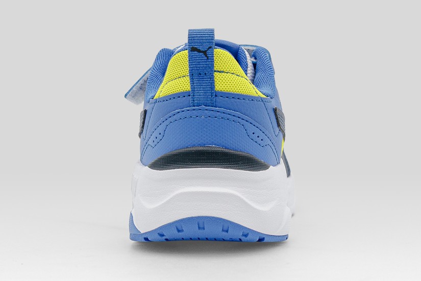 Puma Trinity 2 Παιδικά Sneakers Μπλε, Λευκά, Μπλε Σκούρο, Κίτρινα