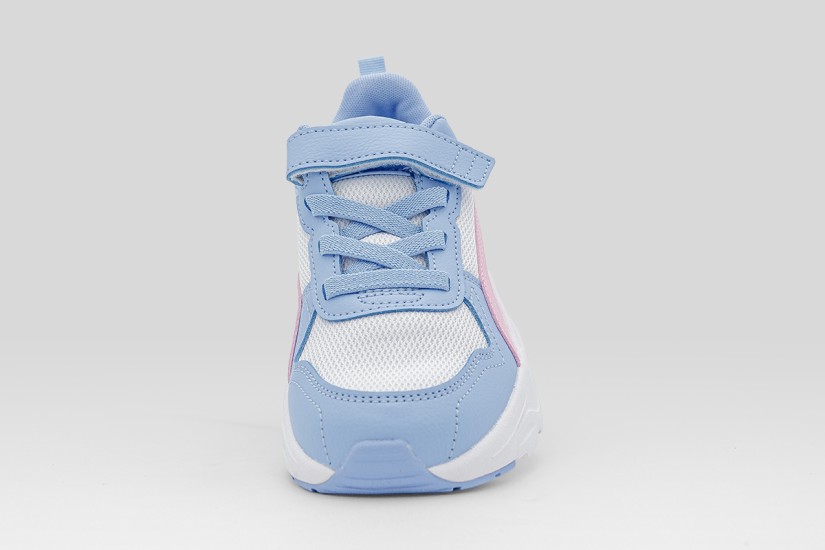 Puma Trinity 2 Παιδικά Sneakers Λιλά, Λευκά, Ροζ, Κίτρινα