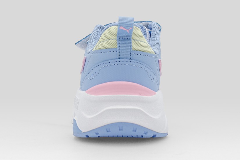 Puma Trinity 2 Παιδικά Sneakers Λιλά, Λευκά, Ροζ, Κίτρινα