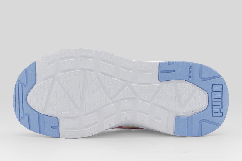 Puma Trinity 2 Παιδικά Sneakers Λιλά, Λευκά, Ροζ, Κίτρινα