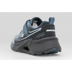 Skechers Tidal Tech Παιδικά Sneakers Μαύρα, Ανθρακί