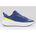 Skechers Air Flight Παιδικά Sneakers Μπλε, Λευκά, Κίτρινο Φλούο