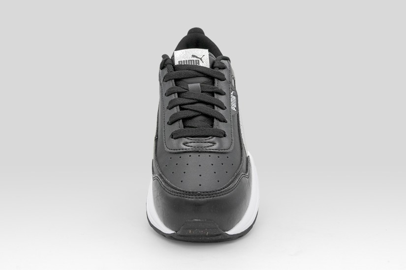 Puma Cilia Mode Metallic Whisper Sneakers Μαύρα, Λευκά, Ασημί