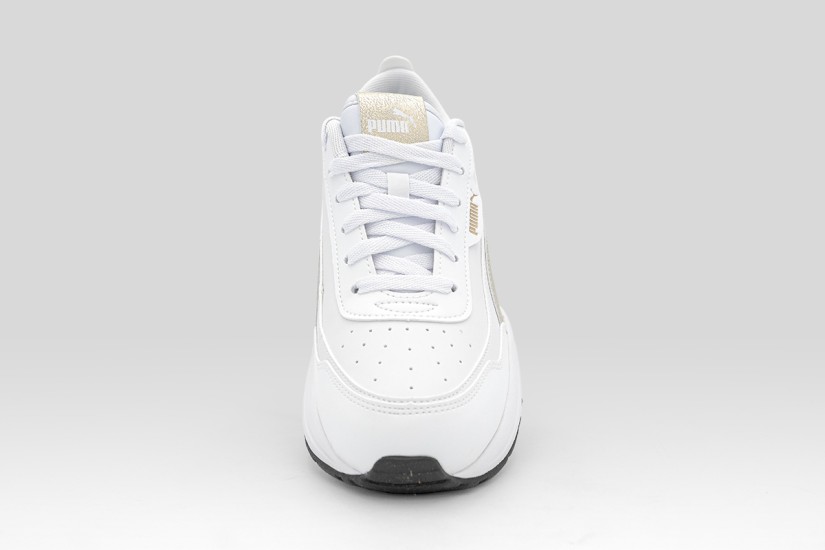Puma Cilia Mode Metallic Whisper Sneakers Λευκά, Μαύρα, Ασημί