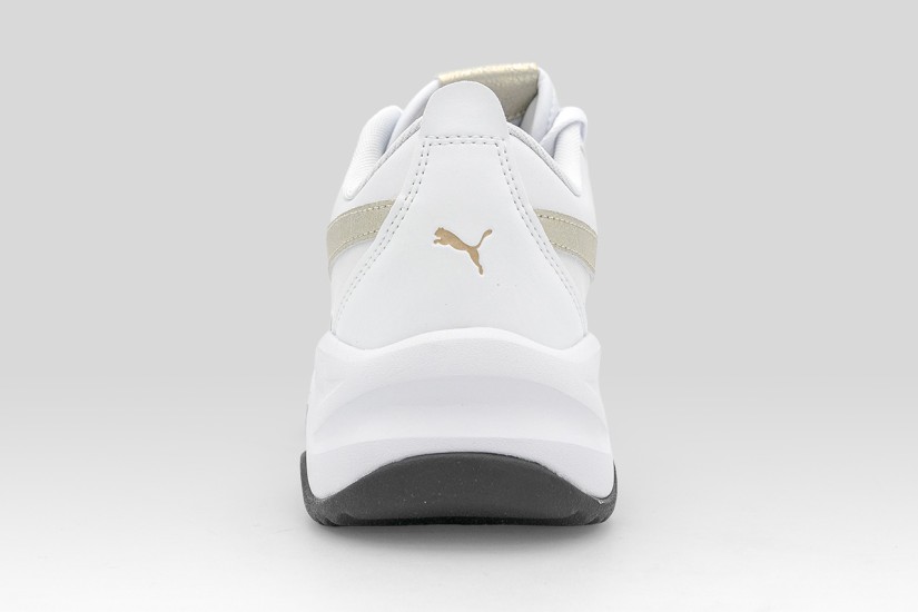 Puma Cilia Mode Metallic Whisper Sneakers Λευκά, Μαύρα, Ασημί