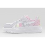 Puma Trinity 2 Βρεφικά Sneakers Λευκά, Γκρι, Ροζ, Κίτρινα