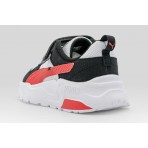 Puma Trinity 2 LT Mid 90S Βρεφικά Sneakers Μαύρα, Λευκά, Κόκκινα