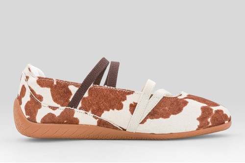 Puma Speedcat Ballet Cow Print Sneakers (407787 01)