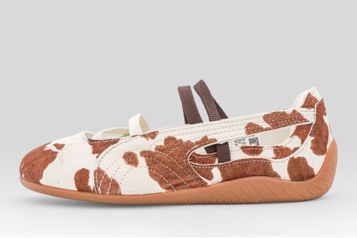 Puma Speedcat Ballet Cow Print Sneakers (407787 01)