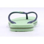 Havaianas Brasil Logo Σαγιονάρες Πράσινες, Μπλε