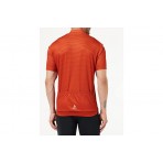 Odlo T-Shirt S-U Collar S-S Full Zip Essential T-Shirt Ανδρικό (411952 30848)