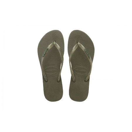 Havaianas Slim Logo Metallic Σαγιονάρες 