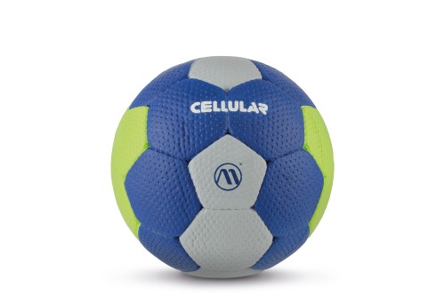 Amila Μπάλα Handball Cellular Νο1 - Μπλε  Πράσινο  Γκρι (41317)