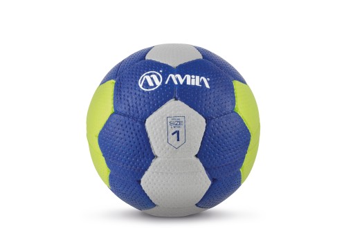 Amila Μπάλα Handball Cellular Νο1 - Μπλε  Πράσινο  Γκρι (41317)