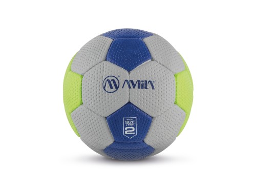 Amila Μπάλα Handball Cellular Νο2 - Μπλε  Πράσινο  Γκρι (41318)