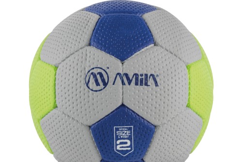 Amila Μπάλα Handball Cellular Νο2 - Μπλε  Πράσινο  Γκρι (41318)