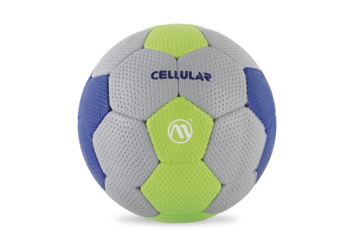 Amila Μπάλα Handball Cellular Νο3 - Μπλε  Πράσινο  Γκρι (41320)