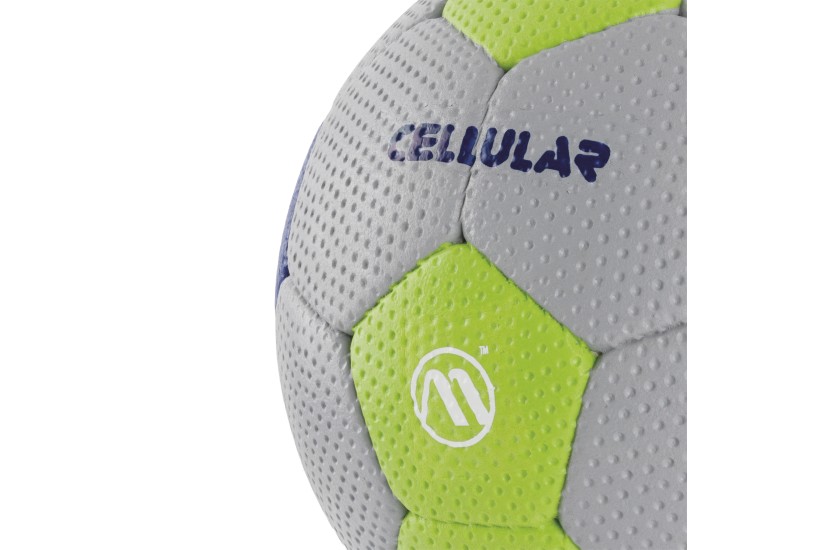 Amila Μπάλα Handball Cellular Νο3 - Μπλε  Πράσινο  Γκρι (41320)