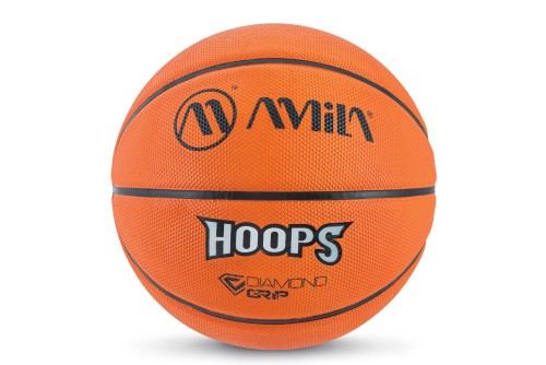 Amila Μπάλα Basket Hoops Νο7 - Πορτοκαλί (41491)