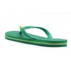 Havaianas Brasil Logo Σαγιονάρες Πράσινες