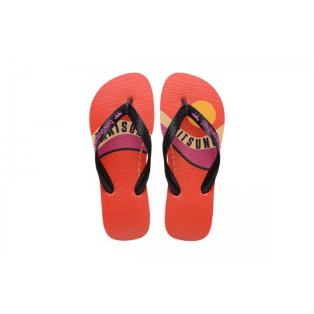 Havaianas Top Maison Kitsune Wave Flip Flops