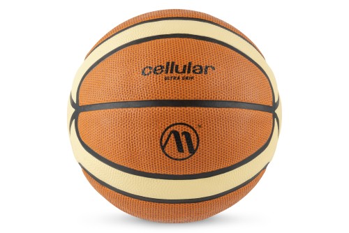 Amila Μπάλα Basket Cellular No7 - Πορτοκαλί  Μπεζ (41509)