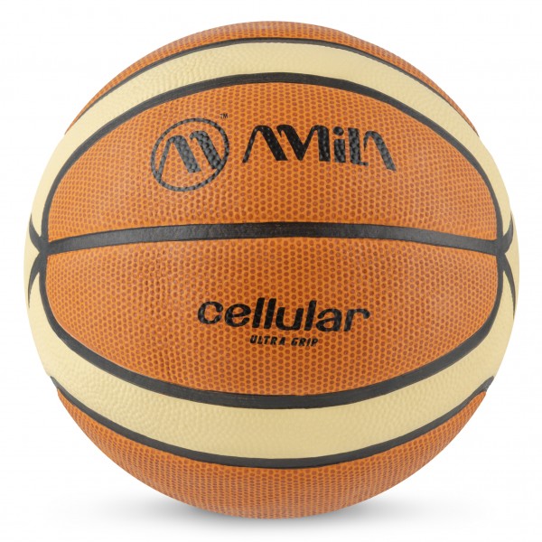 Amila Μπάλα Basket Cellular No7 - Πορτοκαλί  Μπεζ (41509)