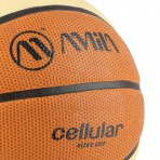 Amila Μπάλα Basket Cellular No6 - Πορτοκαλί  Μπεζ (41511)