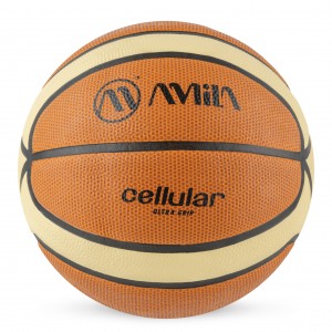 Amila Μπάλα Basket Cellular No6 - Πορτοκαλί  Μπεζ (41511)