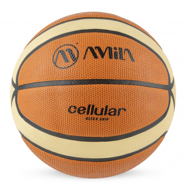 Amila Μπάλα Basket Cellular No6 - Πορτοκαλί  Μπεζ (41511)