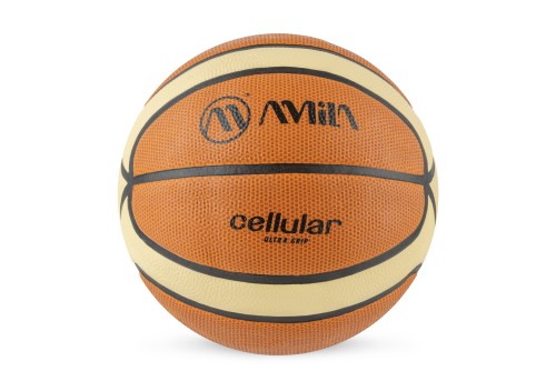 Amila Μπάλα Basket Cellular No5 - Πορτοκαλί  Μπεζ (41512)