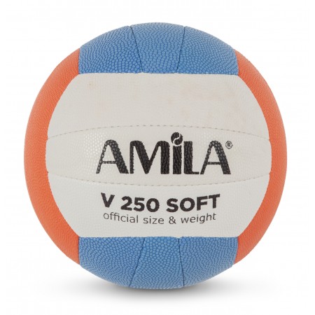 Amila Μπάλα Volley Amila Gv-250 Cyan-Orange Νο. 5