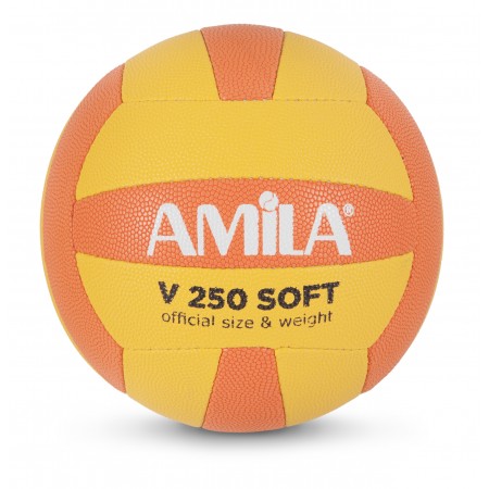 Amila Μπάλα Volley Amila Gv-250 Yellow-Orange Νο. 5 (41606)