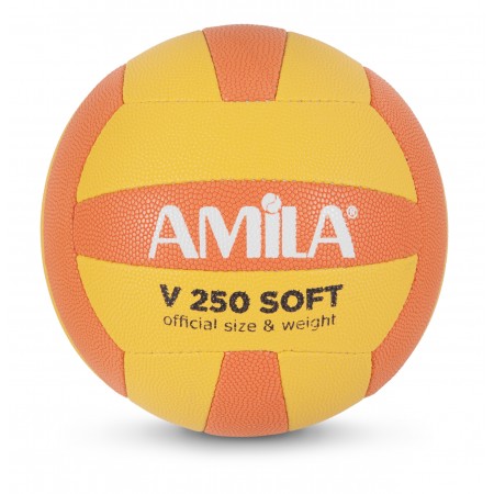 Amila Μπάλα Volley Amila Gv-250 Yellow-Orange Νο. 5 (41606)