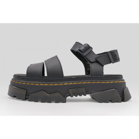 Dr. Martens Mattison 2 Strap Γυναικεία Σανδάλια Μαύρα