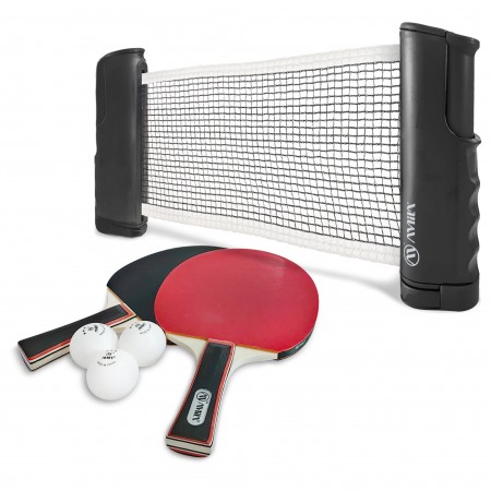 Amila Σετ Ping Pong Amila 2 Ρακέτες - 3 Μπαλάκια - Δίχτυ 