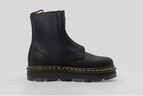 Dr. Martens Zebzag Laceless Slip On Leather Μποτάκια Μόδας (42653001)