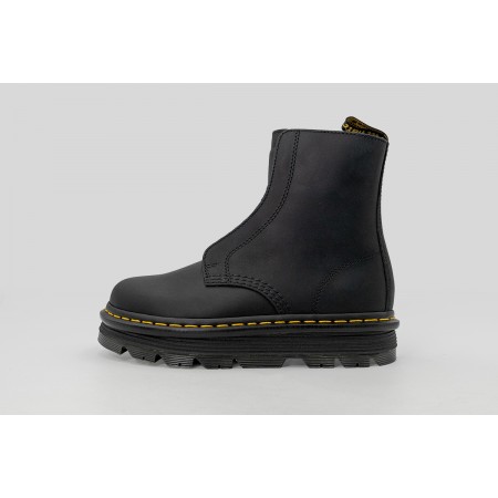 Dr. Martens Zebzag Laceless Slip On Leather Μποτάκια Μόδας 