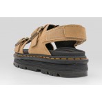 Dr. Martens Zebzag Suede Γυναικεία Σανδάλια Μπεζ, Μαύρα