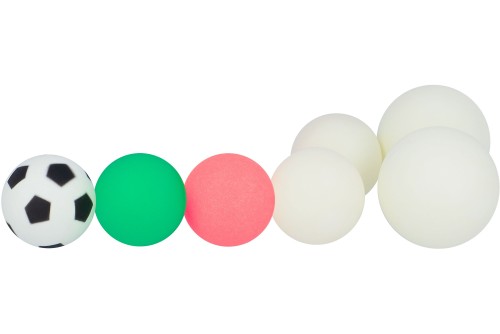 Amila Μπαλάκια Ping Pong Sunflex Training Pvc 7 Τεμάχια (42722)