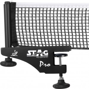 Amila Δίχτυ Ping Pong Με Στηρίγματα Stag Pro (42771)