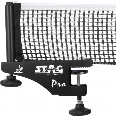 Amila Δίχτυ Ping Pong Με Στηρίγματα Stag Pro 
