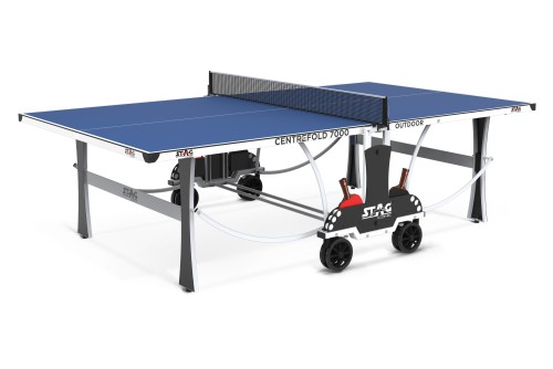 Amila Τραπέζι Ping Pong Εξωτερικού Χώρου Centrefold 7000 - Μπλε (42804)
