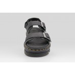 Dr. Martens Zebzag Pisa Leather Platform Γυναικεία Σανδάλια Μαύρα