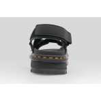 Dr. Martens Zebzag Pisa Leather Platform Γυναικεία Σανδάλια Μαύρα