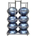 Amila Αποθηκευτικό Rack Διπλό Για Balance Ball (43929)